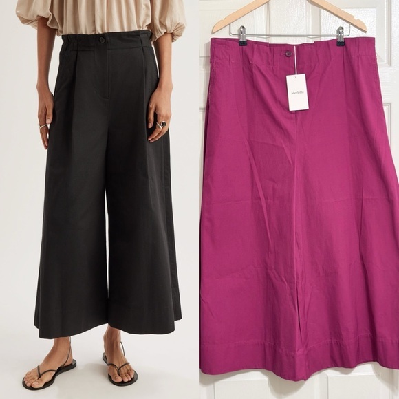 Nwt Merlette Sargent Embroidered Pant Pink Fuchsia Size 12